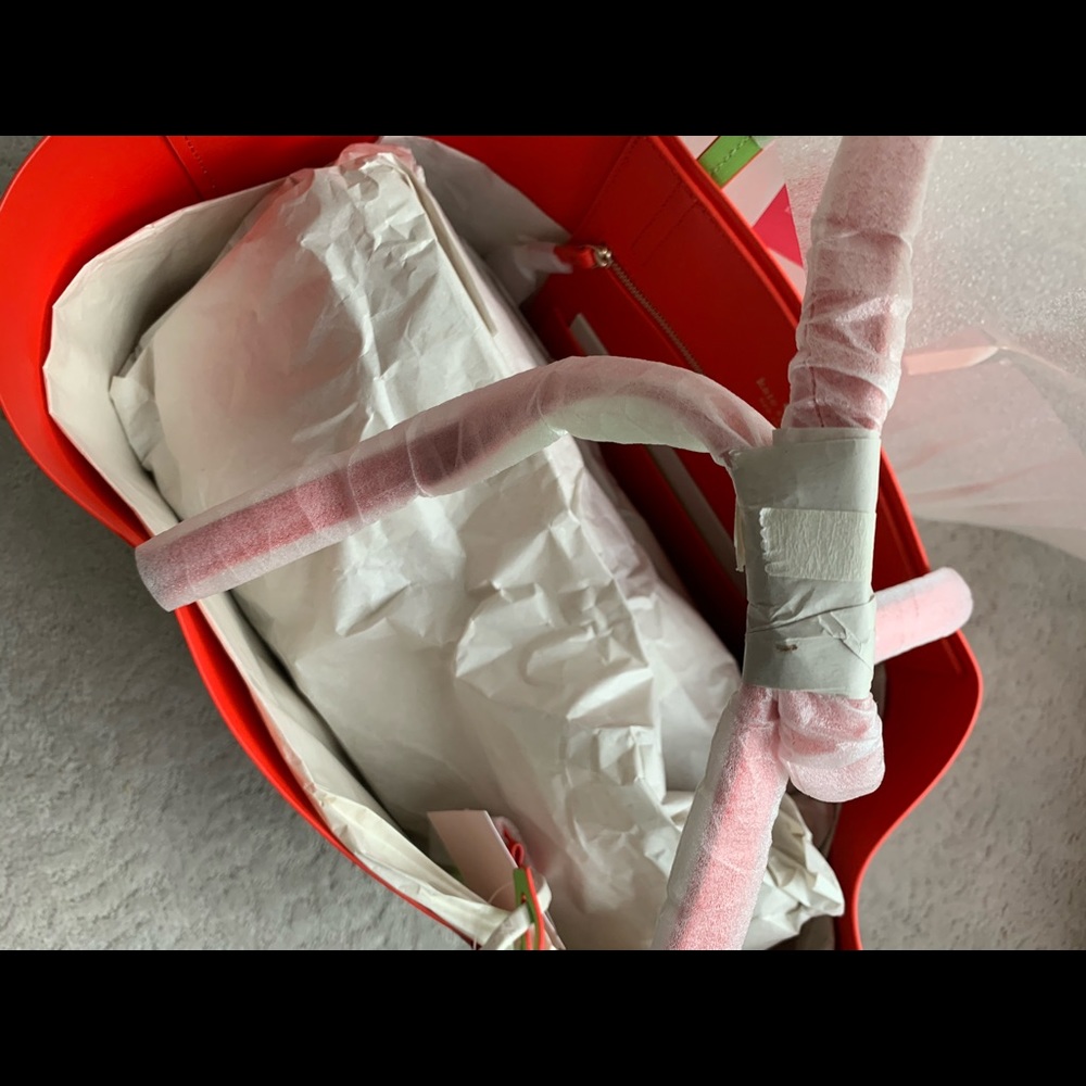 Kate Spade Make a Splash Watermelon Tote - Picture 6 of 7